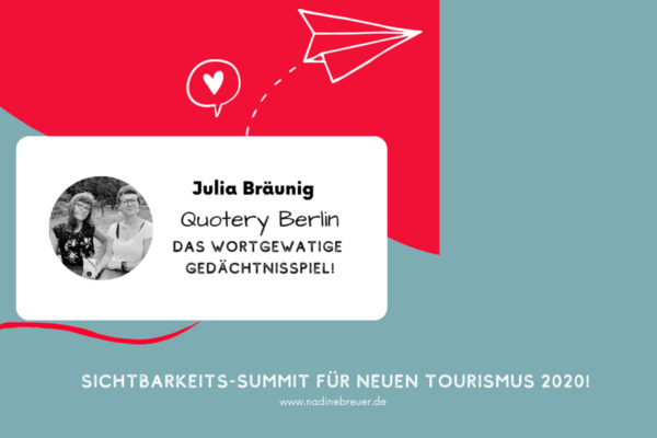 quotery im Interview beim „Sichtbarkeits-Summit für neuen Tourismus“